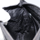 PRADA Shoulder Bag Nylon Black Silver Auth ep11496-19