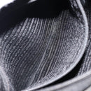 PRADA Shoulder Bag Nylon Black Silver Auth ep11496-21