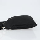 PRADA Shoulder Bag Nylon Black Silver Auth ep11496-5