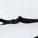 PRADA Shoulder Bag Nylon Black Silver Auth ep11496-8