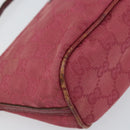 GUCCI GG Canvas Accessory Pouch Pink 07198 Auth ep11501-11