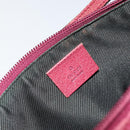 GUCCI GG Canvas Accessory Pouch Pink 07198 Auth ep11501-17