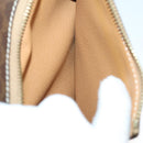 CELINE Macadam Canvas Backpack PVC Leather Brown Gold Auth ep11505-12