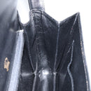 GUCCI Shoulder Bag Leather Black Gold Auth ep11506-18