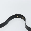 GUCCI Shoulder Bag Leather Black Gold Auth ep11506-8