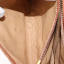 CELINE Macadam Canvas Shoulder Bag PVC Beige Gold Auth ep11511-22