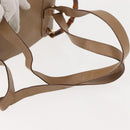 GUCCI Bamboo Backpack Leather Beige Gold 003 3444 0030 Auth ep11512-9