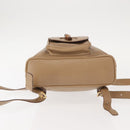 GUCCI Bamboo Backpack Leather Beige Gold 003 3444 0030 Auth ep11512-5