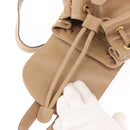 GUCCI Bamboo Backpack Leather Beige Gold 003 3444 0030 Auth ep11512-23