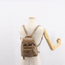 GUCCI Bamboo Backpack Leather Beige Gold 003 3444 0030 Auth ep11512-28