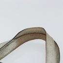 CELINE C Macadam Canvas Hand Bag Denim Blue Silver Auth ep11519-8