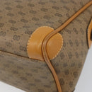GUCCI Micro GG Supreme Shoulder Bag PVC Beige Gold Auth ep11521-15