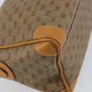 GUCCI Micro GG Supreme Shoulder Bag PVC Beige Gold Auth ep11521-16