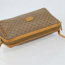 GUCCI Micro GG Supreme Shoulder Bag PVC Beige Gold Auth ep11521-6