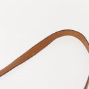 CELINE Macadam Canvas Shoulder Bag PVC Brown Gold Auth ep11522-8