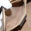 GUCCI GG Supreme Web Sherry Line Bag PVC Beige Gold 012 3842 58 Auth ep11528-22