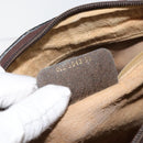 GUCCI GG Supreme Web Sherry Line Bag PVC Beige Gold 012 3842 58 Auth ep11528-12