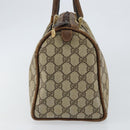 GUCCI GG Supreme Web Sherry Line Bag PVC Beige Gold 012 3842 58 Auth ep11528-3