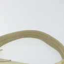 PRADA Hand Bag Nylon Beige Gold Auth ep11531-8