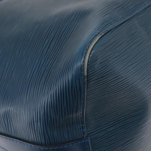 LOUIS VUITTON Epi Petit Noe Shoulder Bag Blue M44105 LV Auth ep11535