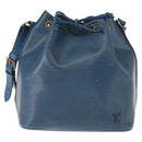 LOUIS VUITTON Epi Petit Noe Shoulder Bag Blue M44105 LV Auth ep11535-13