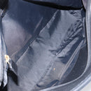 CELINE Tote Bag Nylon Leather Black Gold Auth ep11537-11