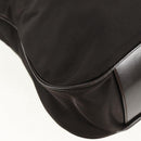 GUCCI Bamboo Hand Bag Nylon 2way Brown Silver 001 1577 Auth ep11538-10