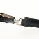 GUCCI Shoulder Bag Nylon Leather Black Silver 001 1955 Auth ep11539-9