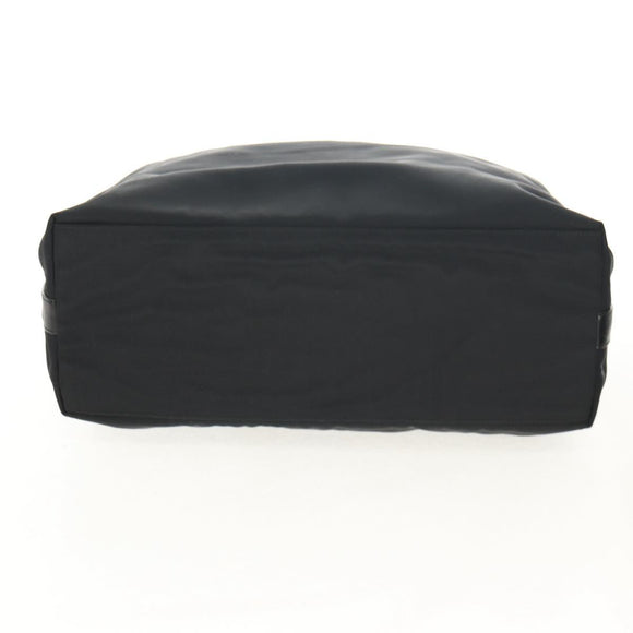 GUCCI Shoulder Bag Nylon Leather Black Silver 001 1955 Auth ep11539