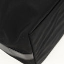 GUCCI Shoulder Bag Nylon Leather Black Silver 001 1955 Auth ep11539-15