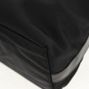 GUCCI Shoulder Bag Nylon Leather Black Silver 001 1955 Auth ep11539-16