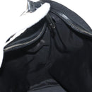 GUCCI Shoulder Bag Nylon Leather Black Silver 001 1955 Auth ep11539-21