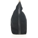 GUCCI Shoulder Bag Nylon Leather Black Silver 001 1955 Auth ep11539-3