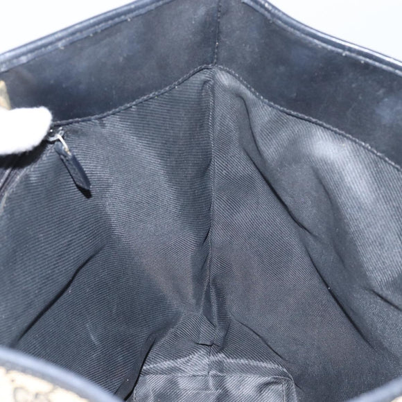 GUCCI GG Canvas Tote Bag Navy Gold 002 1098 3444 Auth ep11540