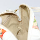 GUCCI Botanical Shoulder Bag Canvas Leather White Gold 007 115 1093 Auth ep11546-20