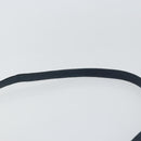 Christian Dior Trotter Canvas Shoulder Bag Navy Gold Auth ep11547-8