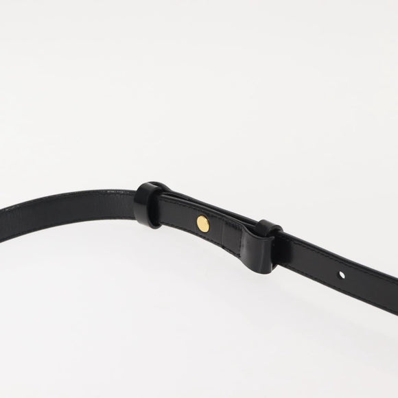 Burberrys Nova Check Shoulder Bag Canvas Leather Beige Black gold Auth ep11549