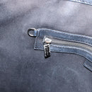 CELINE Macadam Canvas Tote Bag Canvas Black Silver Auth ep11551-20