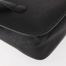 Christian Dior Hand Bag Leather Black Gold Auth ep11555-12