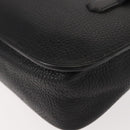 Christian Dior Hand Bag Leather Black Gold Auth ep11555-13