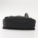 Christian Dior Hand Bag Leather Black Gold Auth ep11555-9