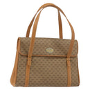 GUCCI Micro GG Supreme Shoulder Bag PVC Beige Gold 000 46 4857 Auth ep11557-1