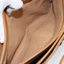 GUCCI Micro GG Supreme Shoulder Bag PVC Beige Gold 000 46 4857 Auth ep11557-22