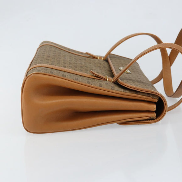 GUCCI Micro GG Supreme Shoulder Bag PVC Beige Gold 000 46 4857 Auth ep11557