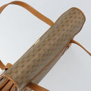 GUCCI Micro GG Supreme Shoulder Bag PVC Beige Gold 000 46 4857 Auth ep11557-6