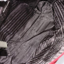 PRADA Handtasche Nylon Rot Silber Auth ep11558-10