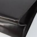 GUCCI Shoulder Bag Enamel Black Silver 001 1013 3037 Auth ep11560-15