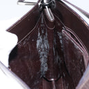 GUCCI Shoulder Bag Enamel Black Silver 001 1013 3037 Auth ep11560-20