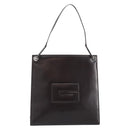GUCCI Shoulder Bag Enamel Black Silver 001 1013 3037 Auth ep11560-13