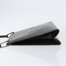 GUCCI Shoulder Bag Enamel Black Silver 001 1013 3037 Auth ep11560-4